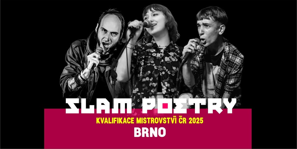BRNO | Kvalifikace mistrovství ČR ve SLAM POETRY 2025