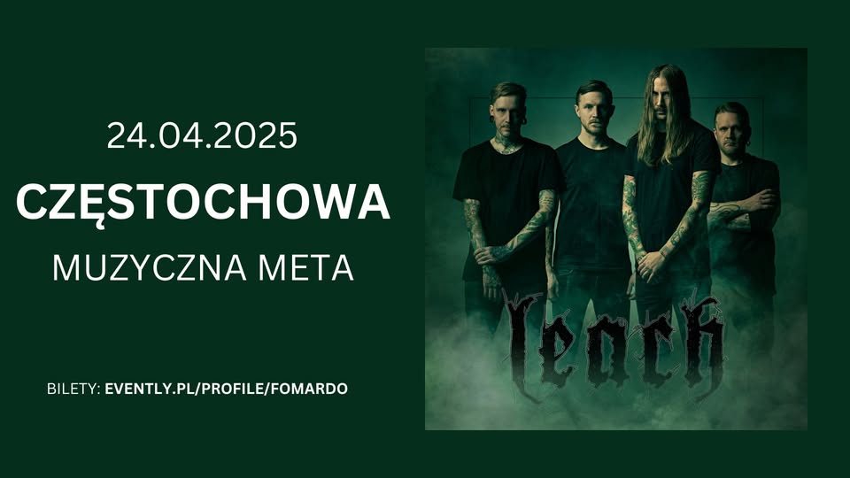 LEACH (death/thrash/hc - Szwecja)  / 24.04.25, Częstochowa