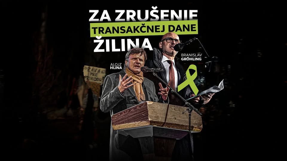 ŽILINA: Zrušte transakčnú daň
