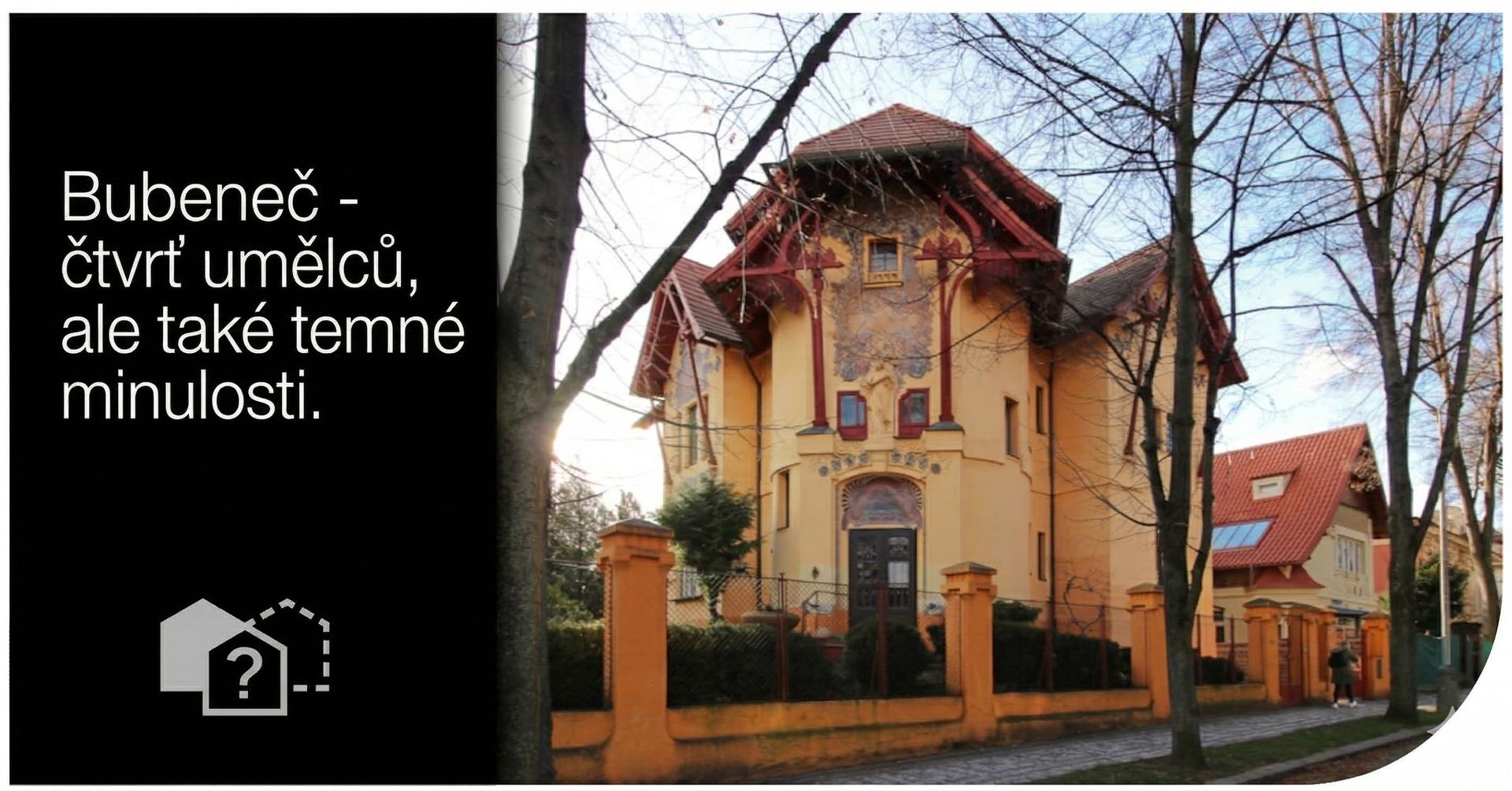 Bubeneč čtvrť umělců, ale také temné minulosti.