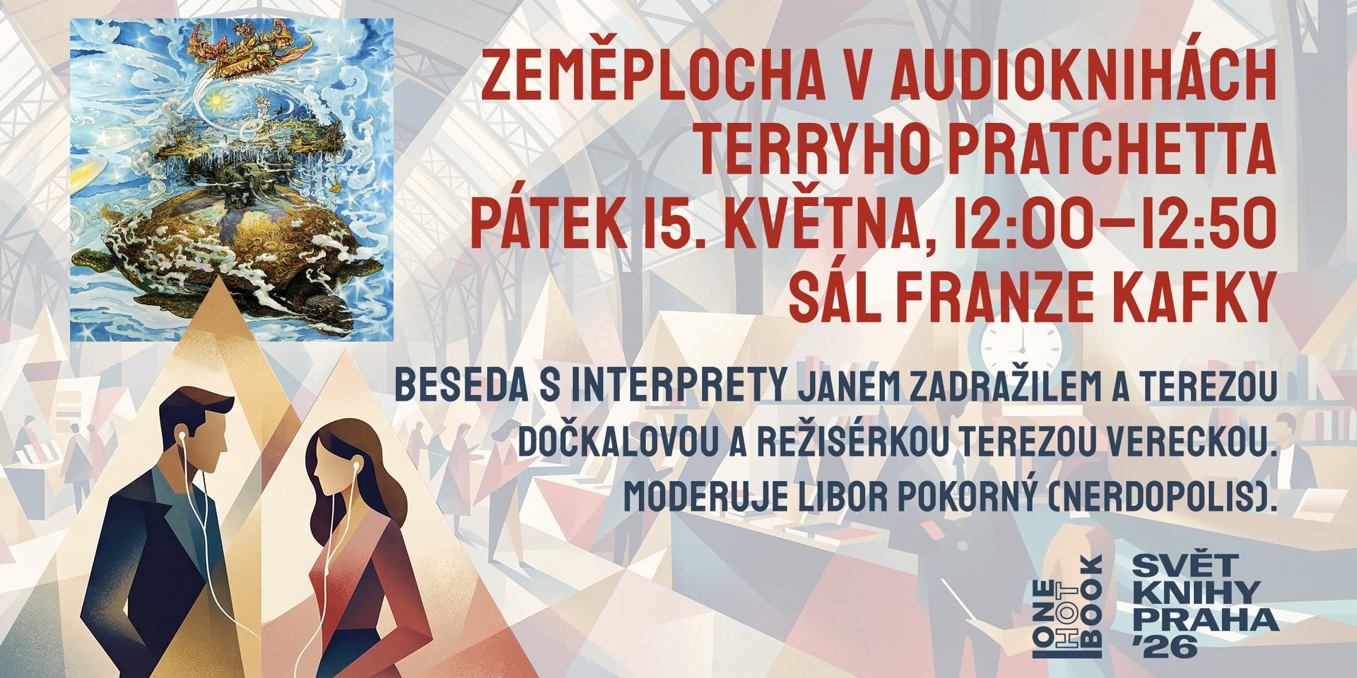 Zeměplocha v audioknihách Terryho Pratchetta