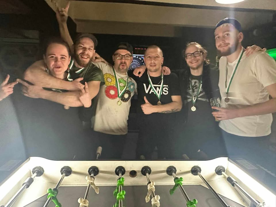 Pražský pohár ve Vacuum Music & Foosball Space