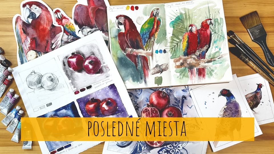 Workshop Akvarel - Svetlo & tieň (POSLEDNÉ MIESTA)