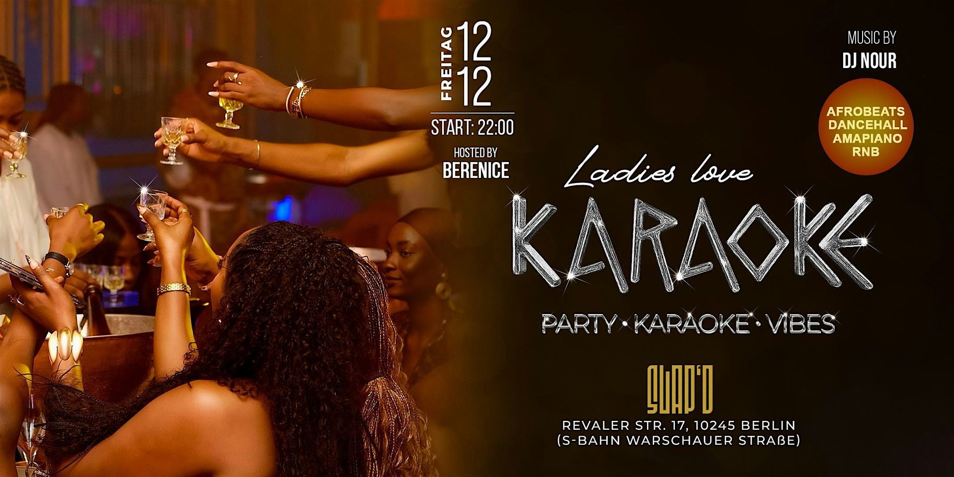 Ladies Love Karaoke – Karaoke x Party · Slap'D Berlin