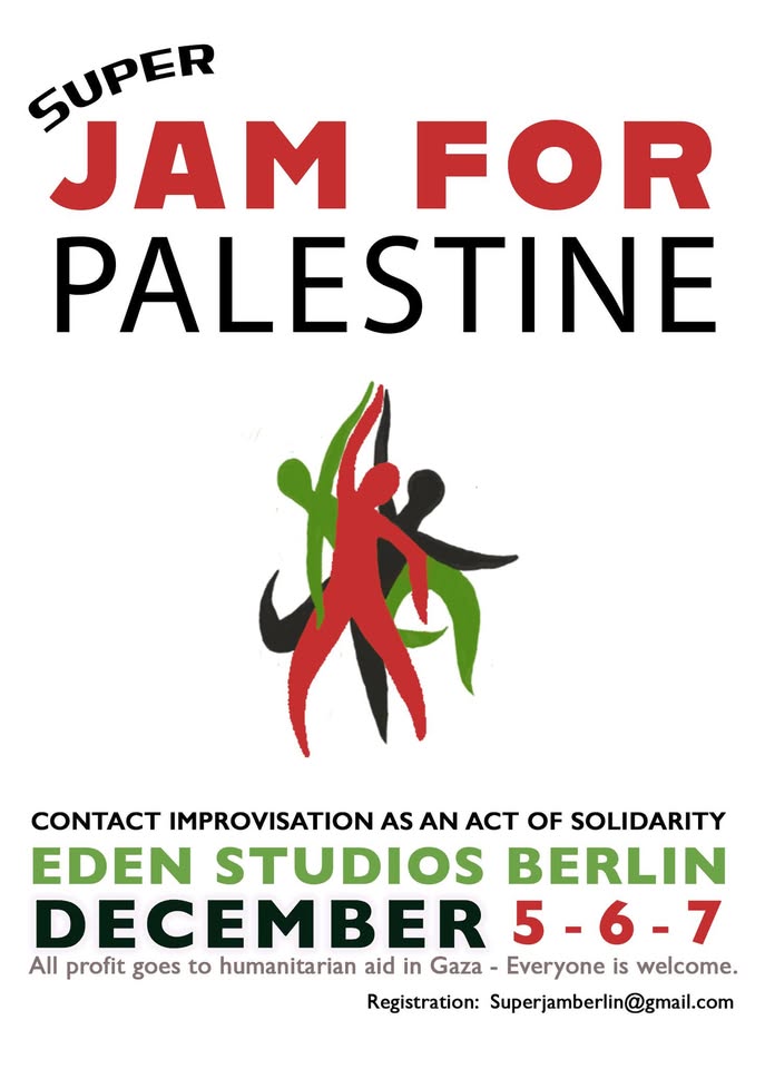 SuperJam for Palestine Eden Berlin Dec 5-7