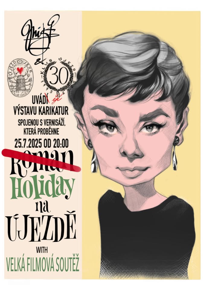Vernisáž filmových karikatur Michala Stančíka.