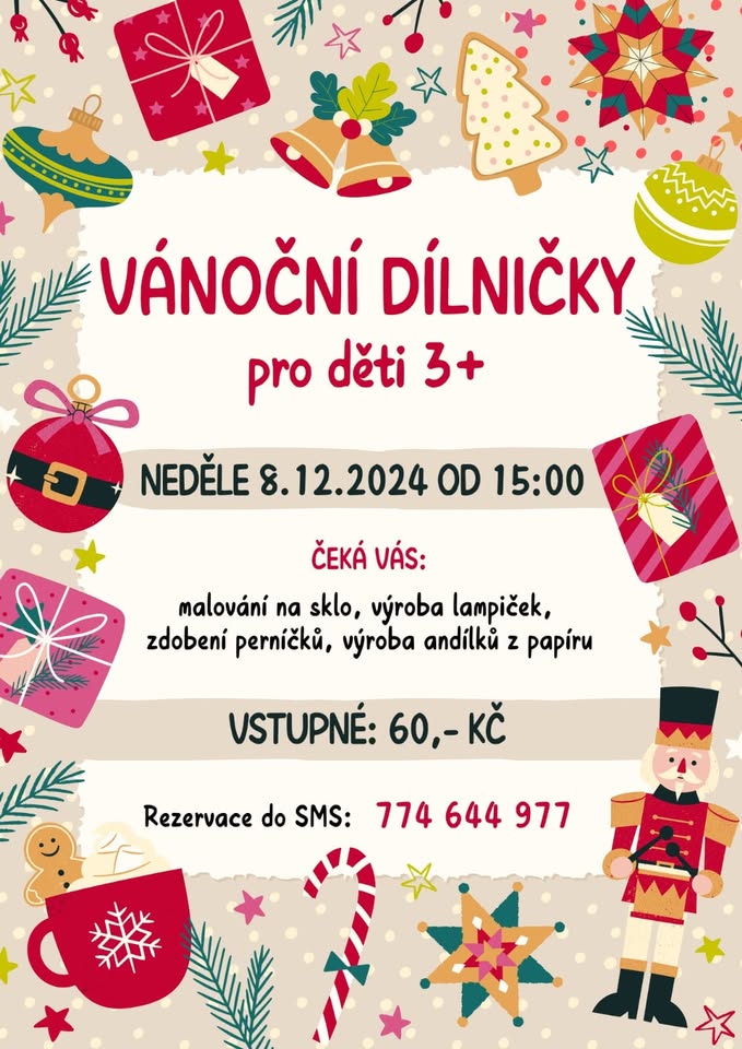 Vánoční dílničky v Oáze