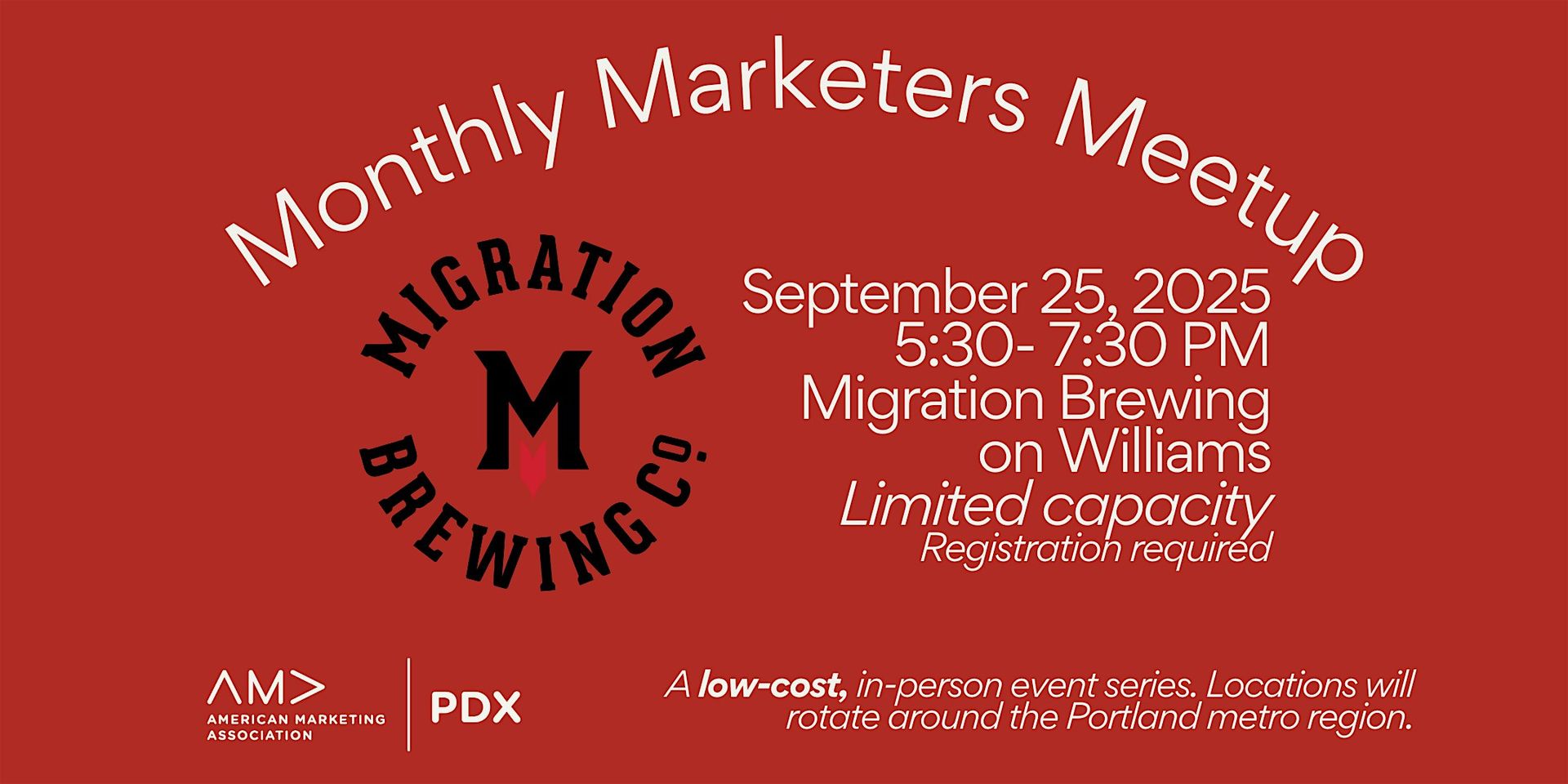 AMA PDX Marketers Meet Up at Migration Brewing
