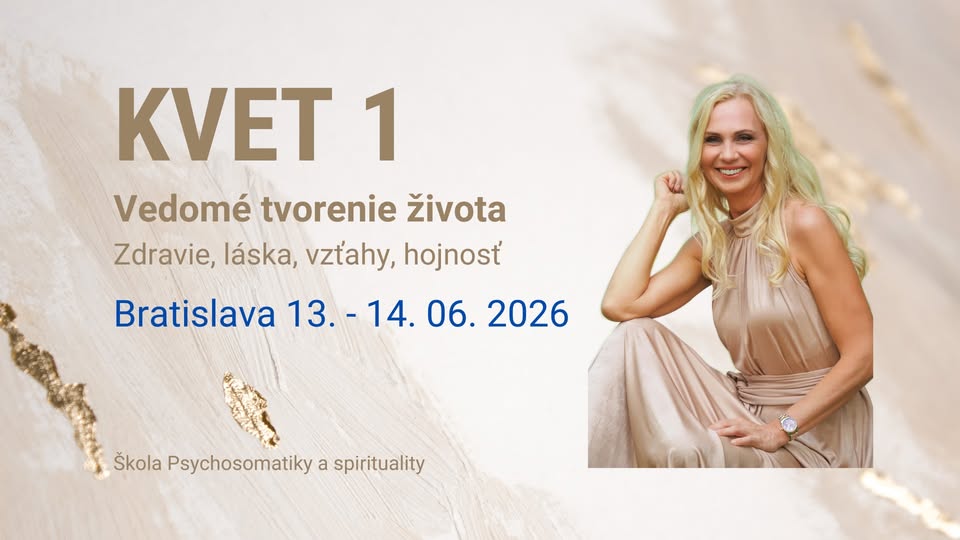 Kurz KVET 1 Vedomé tvorenie reality Bratislava 13. - 14. 06. 2026