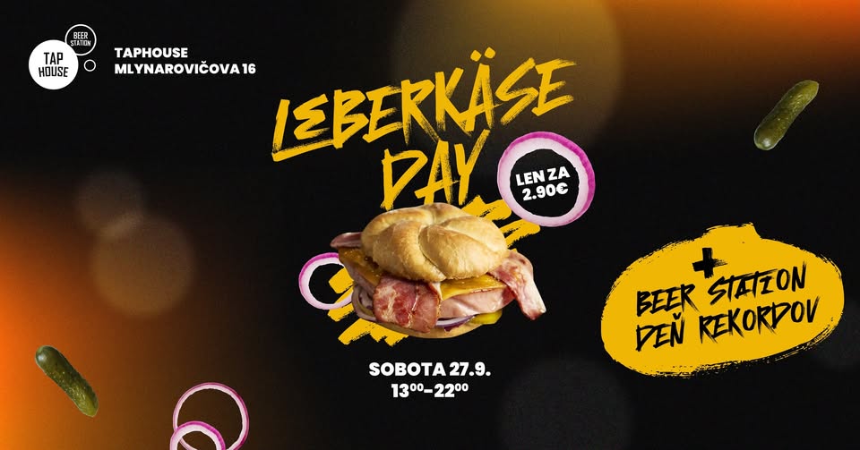 Leberkäse Day v TapHouse 🤤