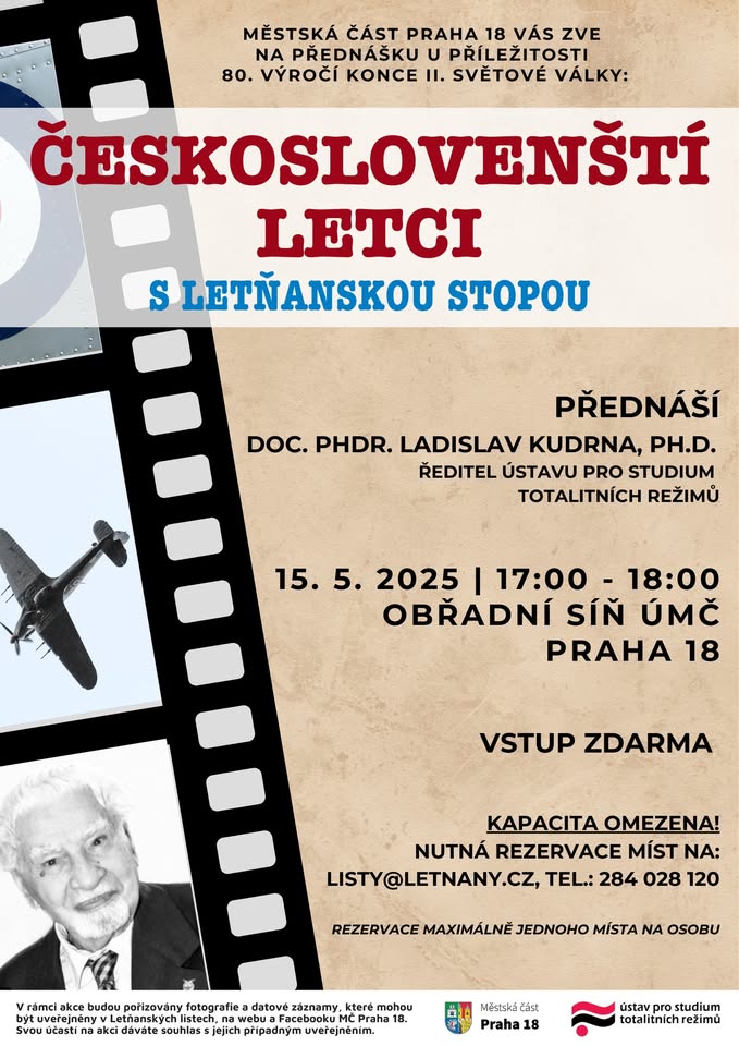 Českoslovenští letci s letňanskou stopou