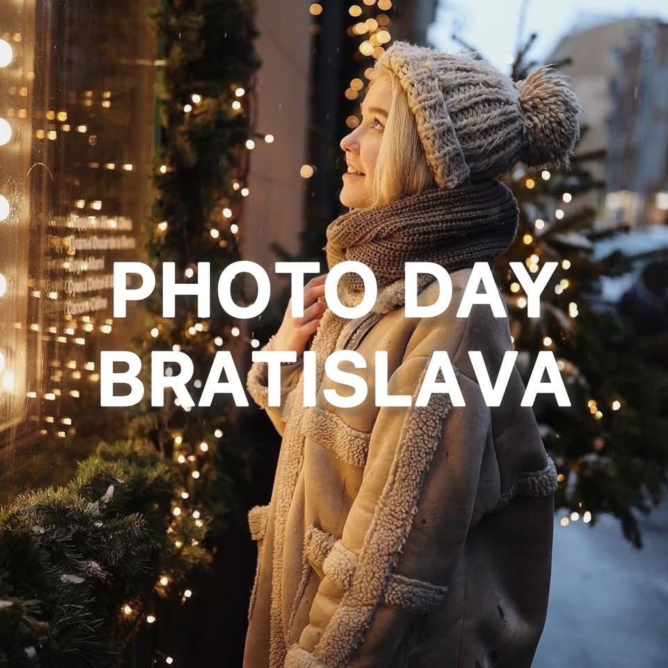 Christmas photo day in Bratislava