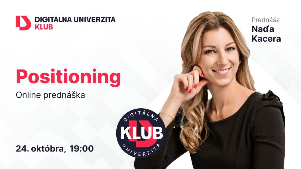 Positioning - Naďa Kacera