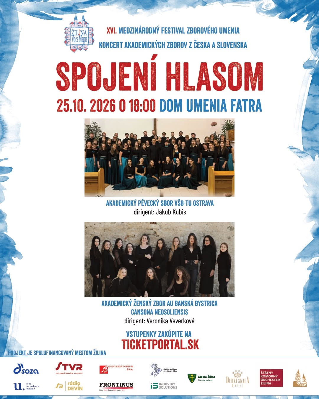 Koncert akademických zborov - Spojení hlasom