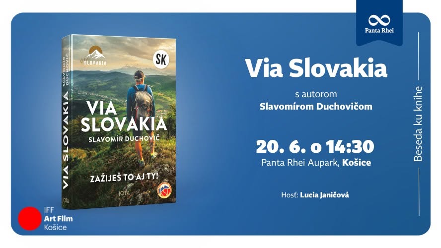 ⛰️KOŠICE: Beseda ku knihe Via Slovakia s autorom Slavomírom Duchovičom