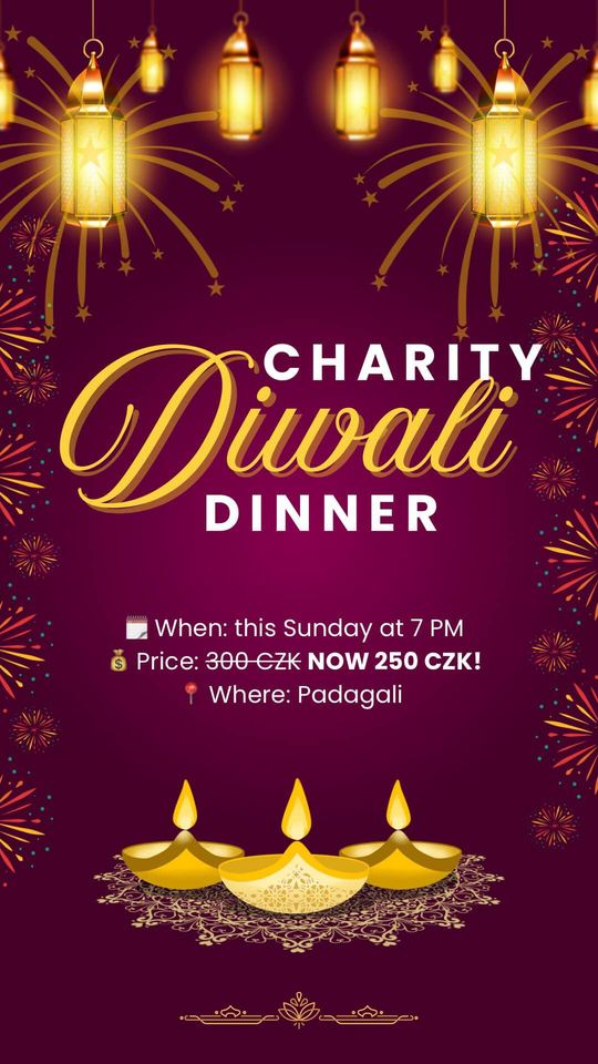 🪔✨ Diwali Charity Dinner ✨🪔
