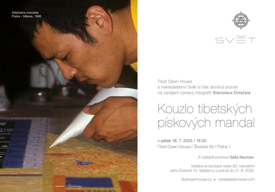 Kouzlo tibetských pískových mandal - Vernisáž - Stanislav Doležal
