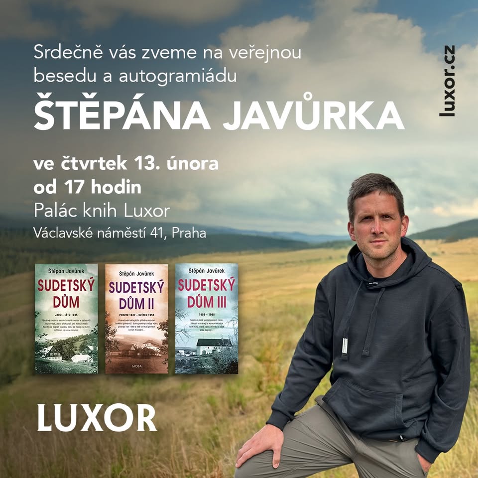Beseda a autogramiáda Štěpána Javůrka
