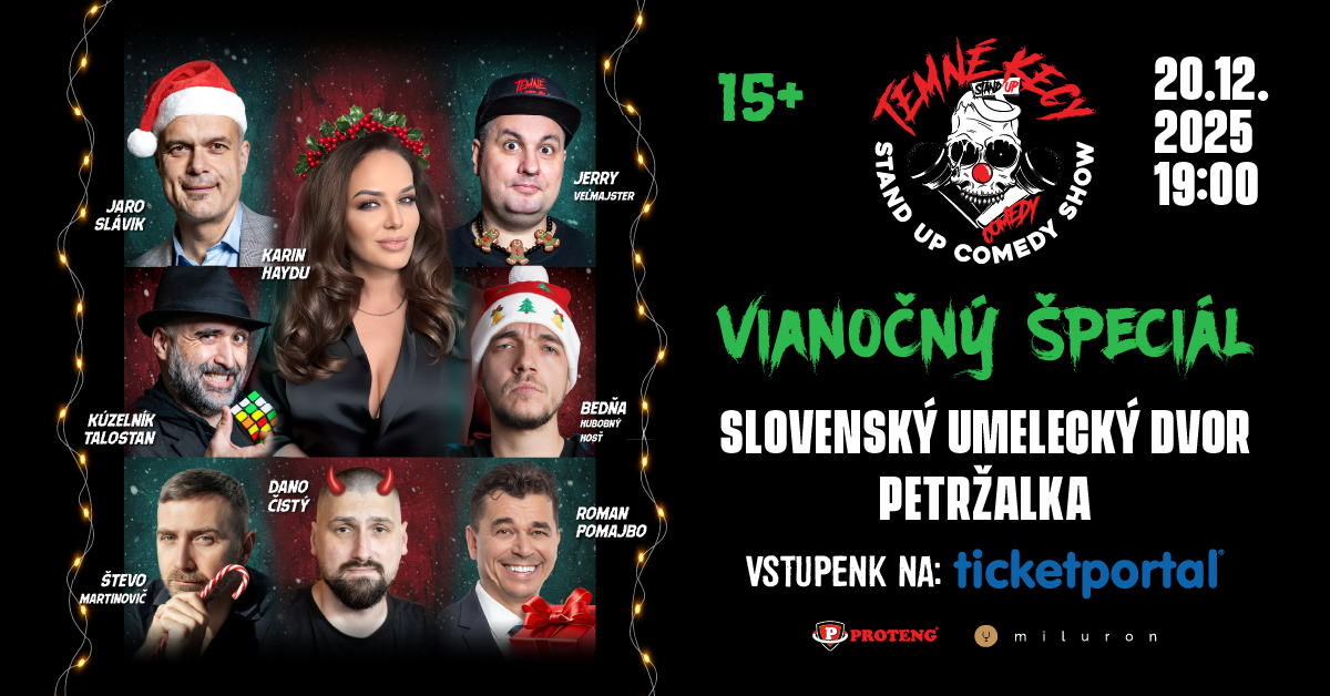 Vianočné Temné kecy - Bratislava (Slovenský umelecký dvor)