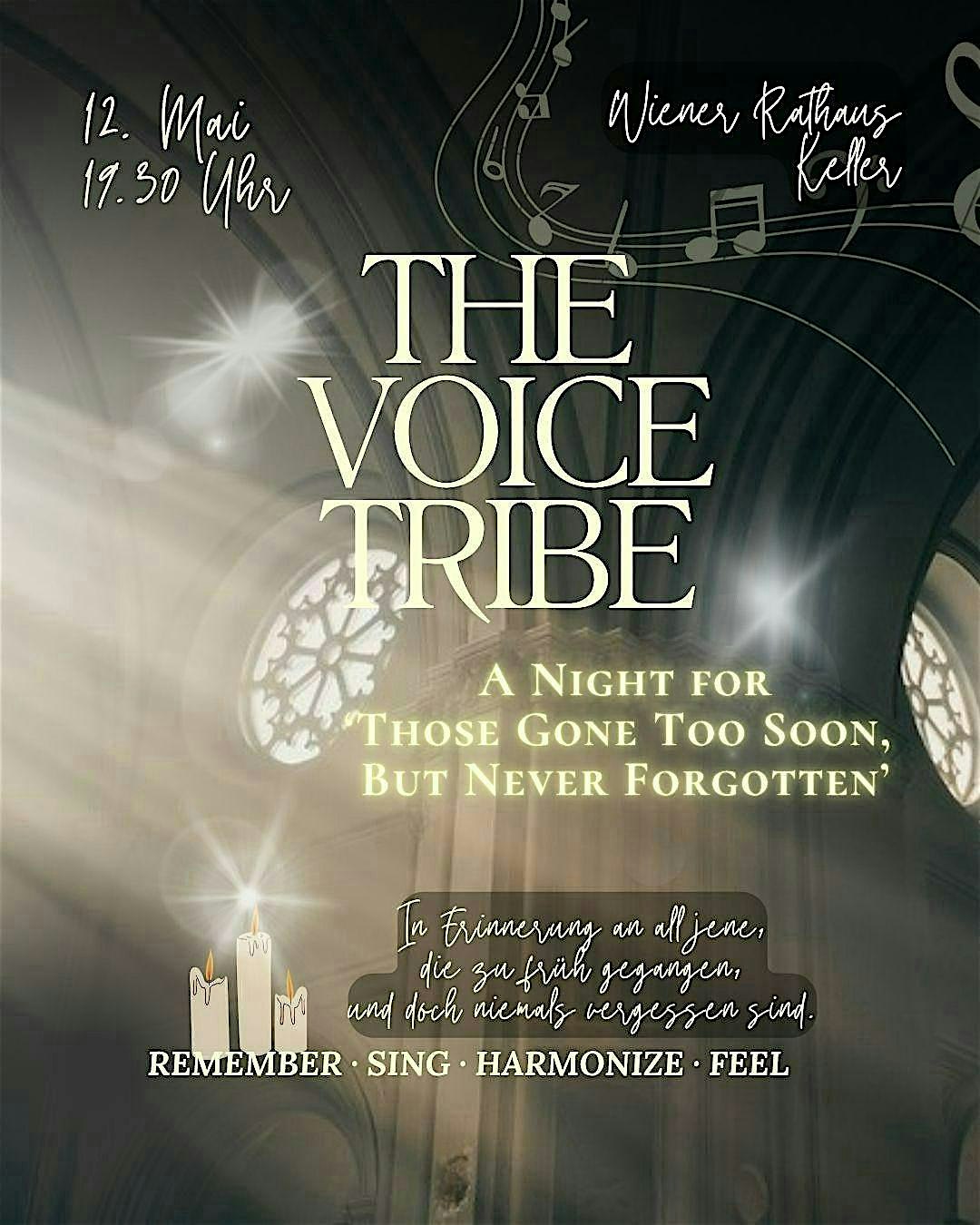 THE VOICE TRIBE Night-Tribute to 'Those Gone Too Soon, But Never Forgotten'