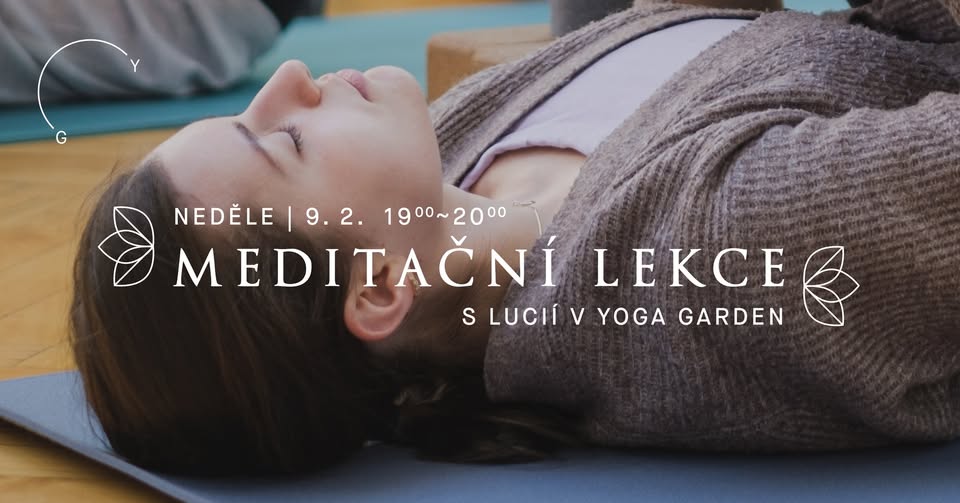 MEDITAČNÍ LEKCE s Lucií