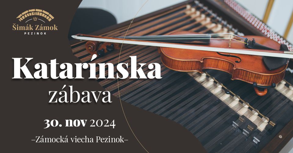 Katarínska zábava s cimbalovkou