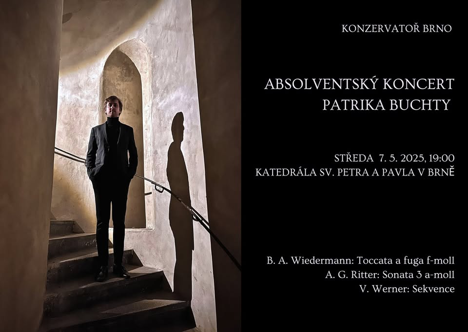 Absolventský koncert Patrika Buchty