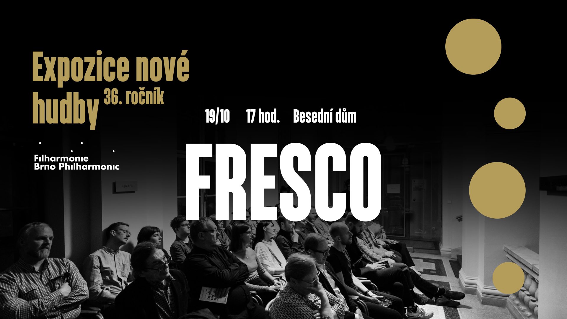 Fresco - pět hodin hudby po celém Besedním domě