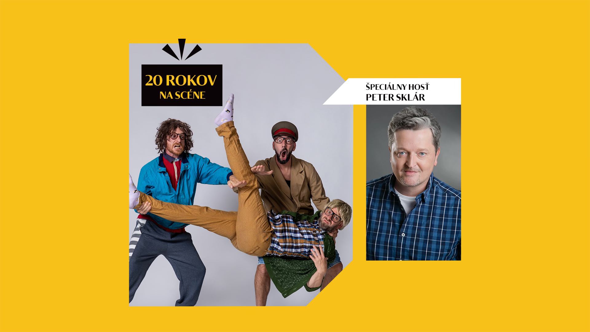 3T v Žiline s Petrom Sklárom / Mestské divadlo / 28. apríla 2025