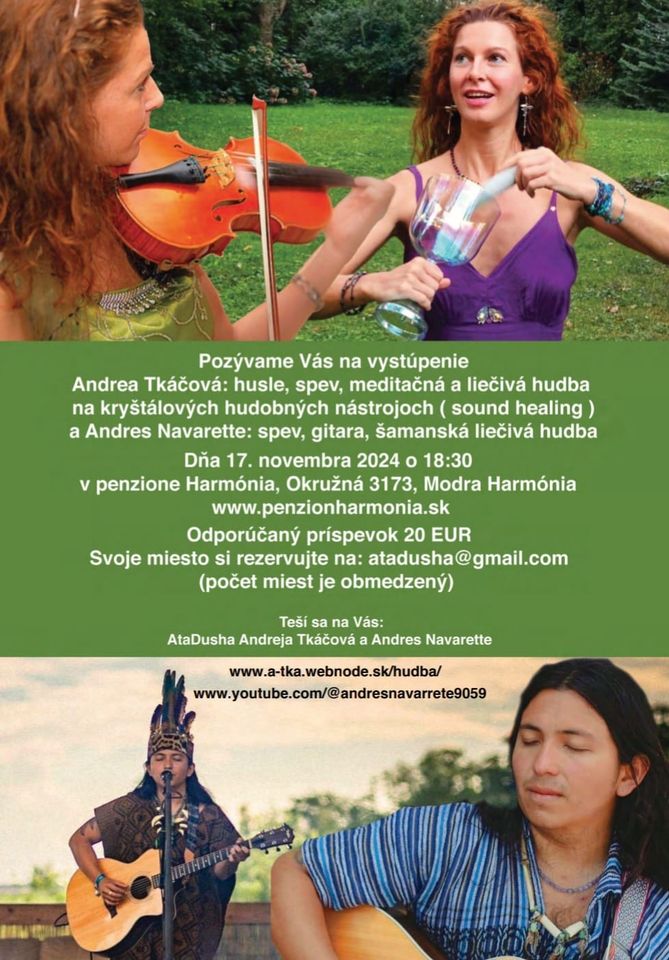 Koncert liečivých piesní a Soundhealing