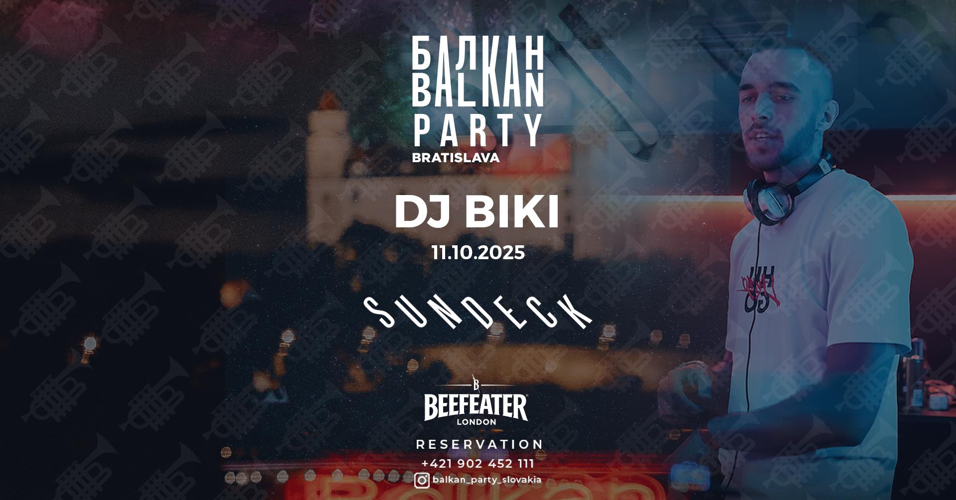 Balkan Party Bratislava | Sundeck | DJ Biki