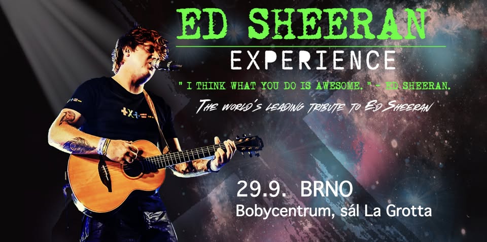 „ED SHEERAN EXPERIENCE“ v podání Jacka Shepherda