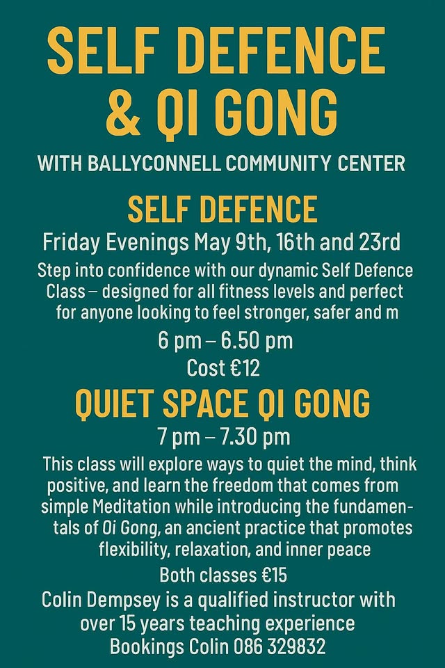 SELF DEFENCE AND QI GONG