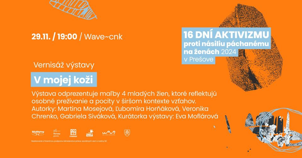 Vernisáž výstavy - V mojej koži