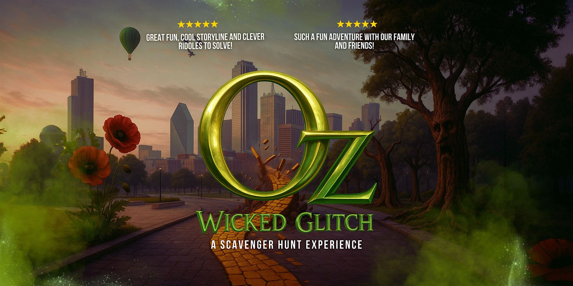 OZ Wicked Glitch in Amsterdam: NEW Scavenger Hunt Experience