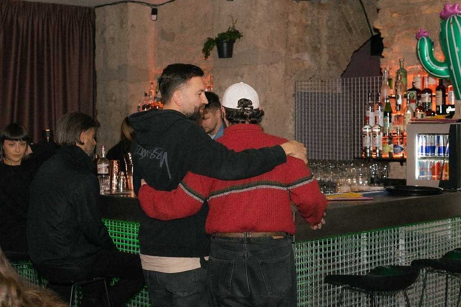 Braňo Bomba & Dominik Madaj za barom