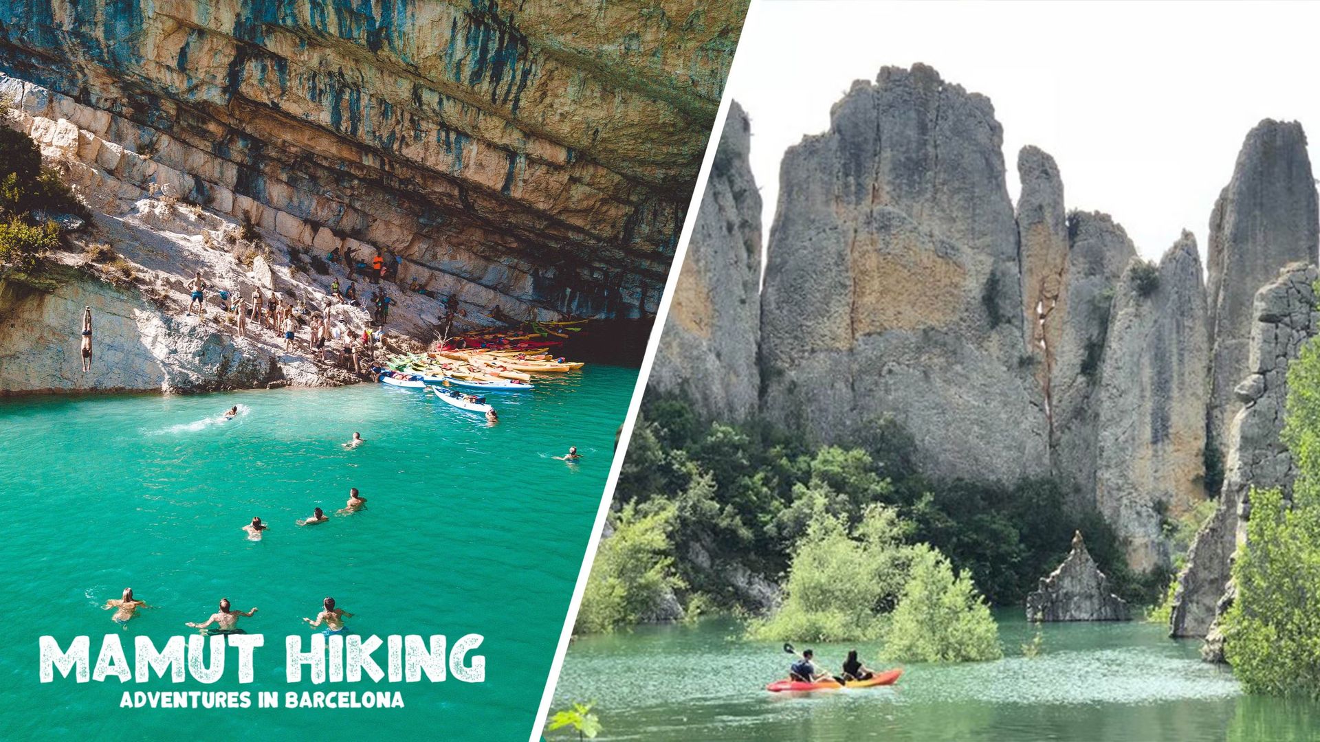 🚶🛶2 days in Mont -Rebei : Hiking & Kayaking 🛶🥾