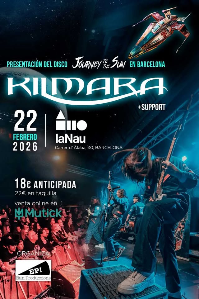 KILMARA + ARTISTA INVITADO EN BARCELONA !!!