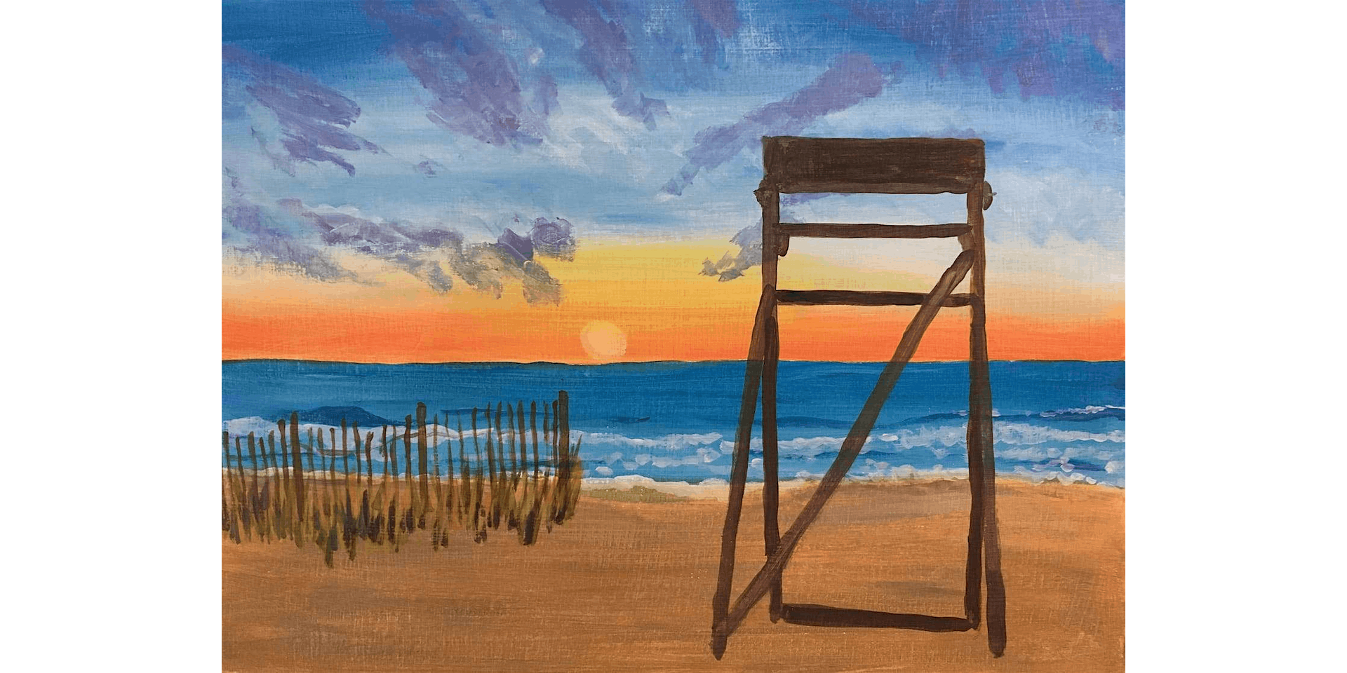 Shore Sunrise - Paint and Sip in Portland | Classpop!™
