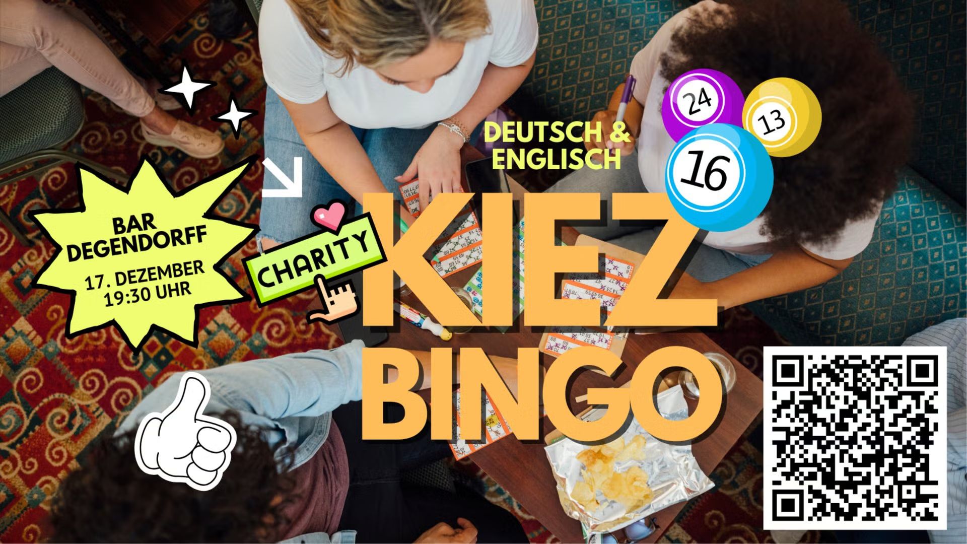 Charity-Kiez-Bingo @ Degendorff - 17th of December