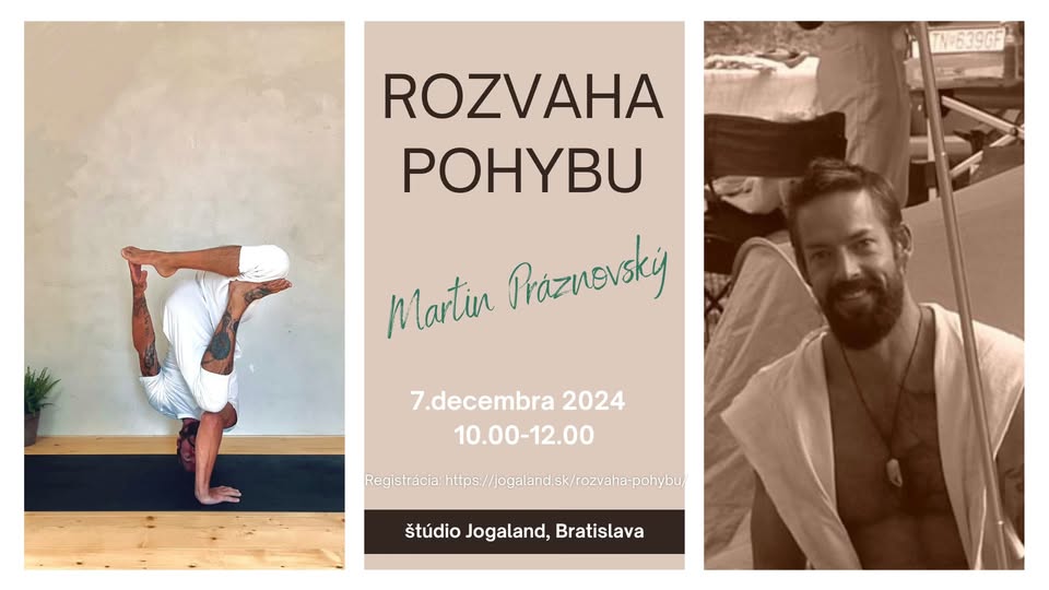 Rozvaha pohybu s Martinom Práznovským