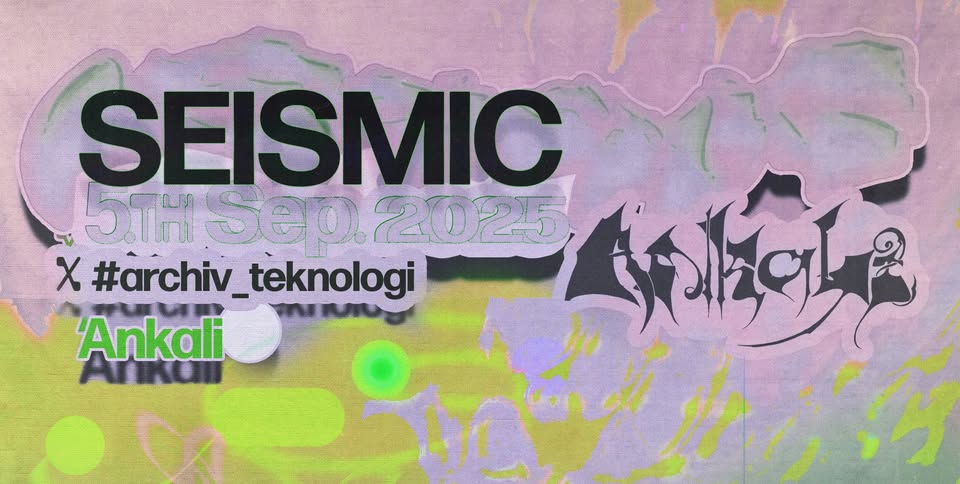 Seismic x #archiv_teknologi: Spekki Webu, Segment & LickMySoul, Marie Pravda, DDAT live