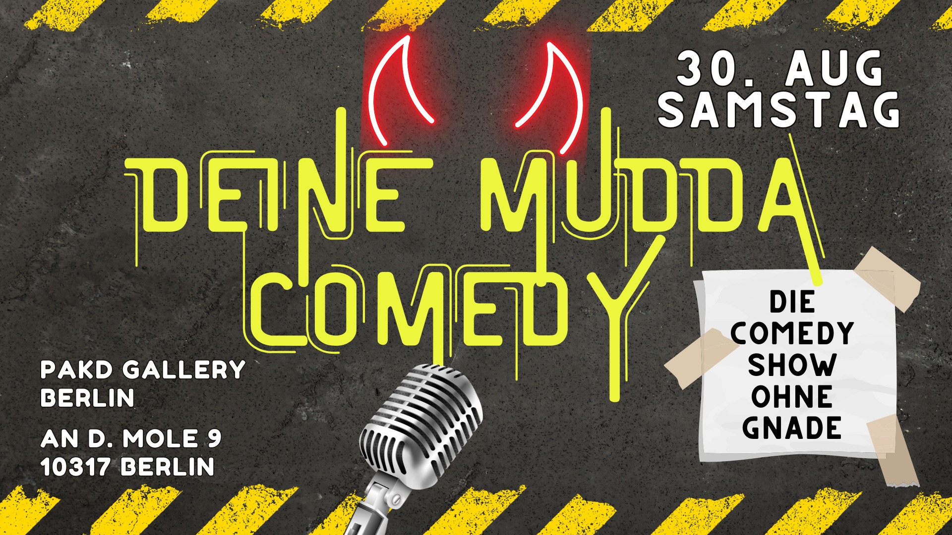 Deine Mudda Komedy Open Mic