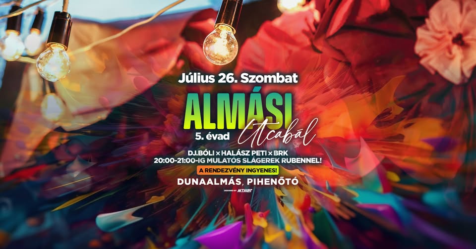 ALMÁSI UTCABÁL 2025 // Dunaalmás, Pihenőtó