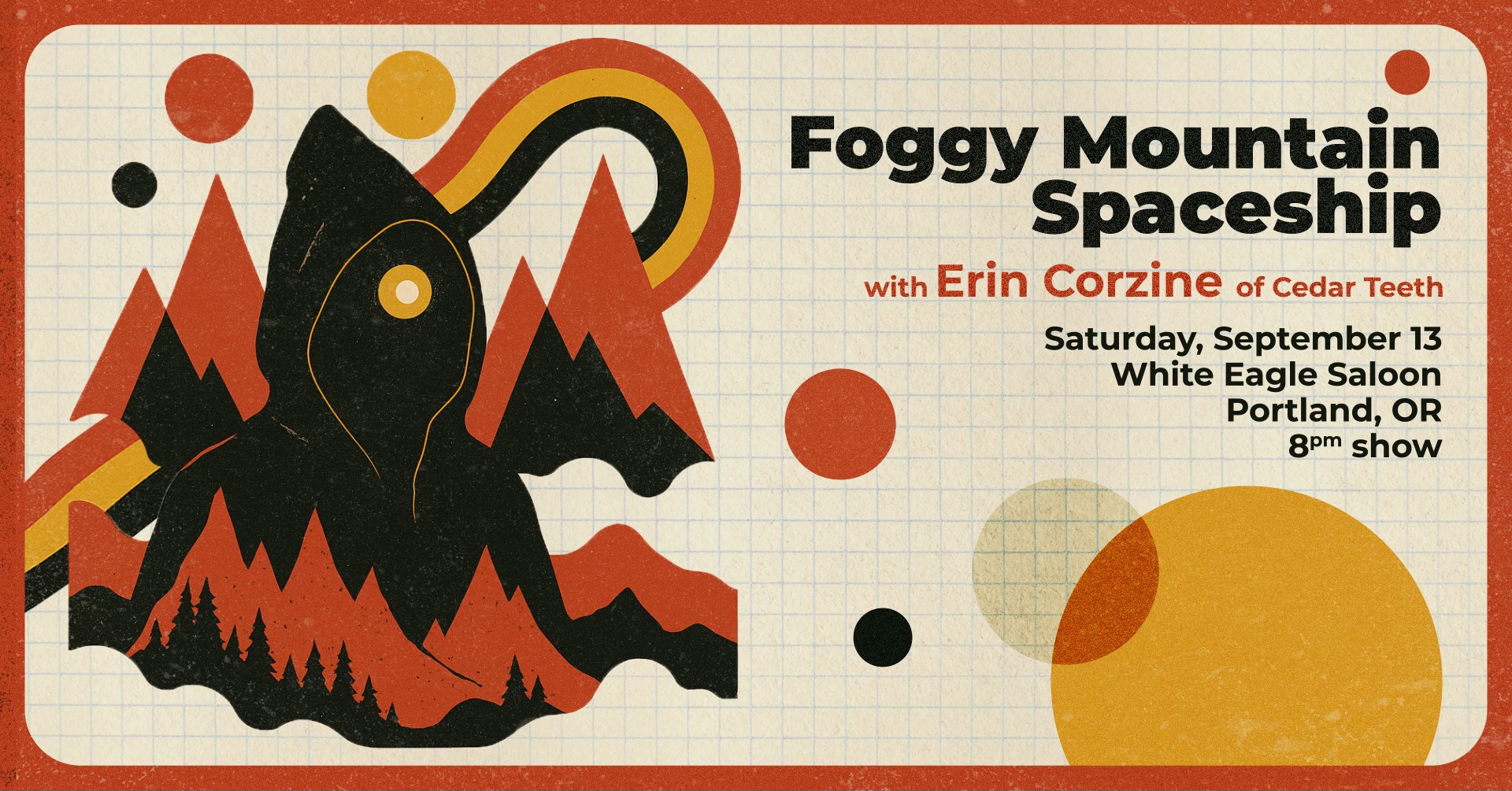 🪕🛸🎵 Foggy Mountain Spaceship at The White Eagle, Portland OR