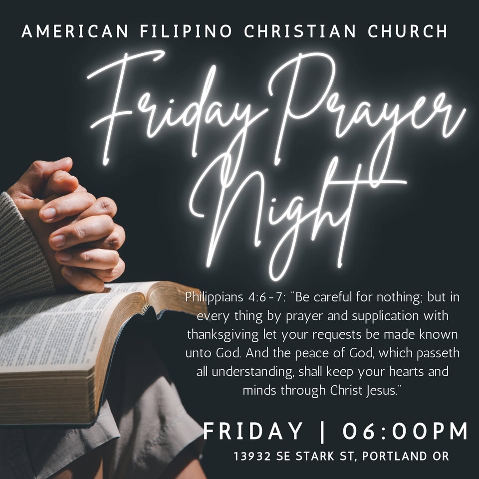 Friday prayer meeting