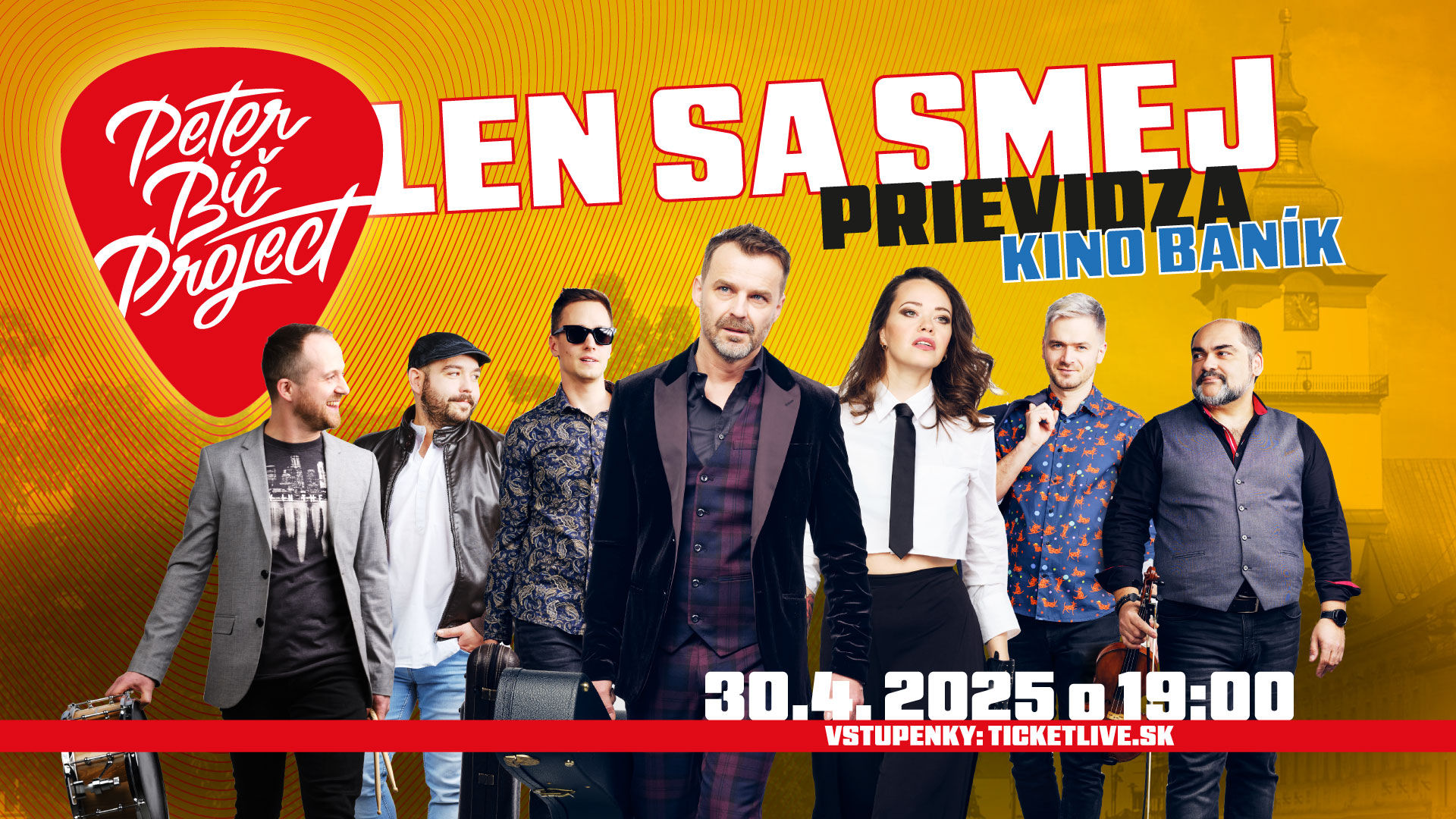 PETER BIČ PROJECT - LEN SA SMEJ PRIEVIDZA!