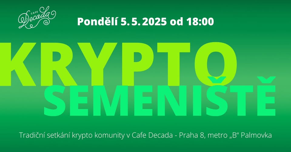 Krypto semeniště v Decadě - květen