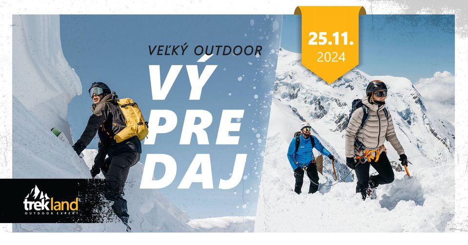Veľký OUTDOOR VÝPREDAJ