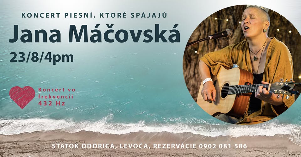 Jana Máčovská - Koncert piesni, ktoré spájajú